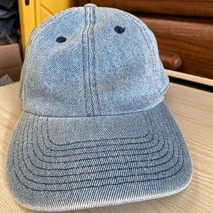 H&M Blue Jean Baseball Hat (One Size)